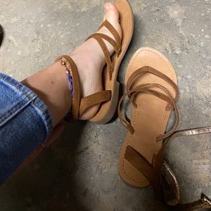 Strappy sandals